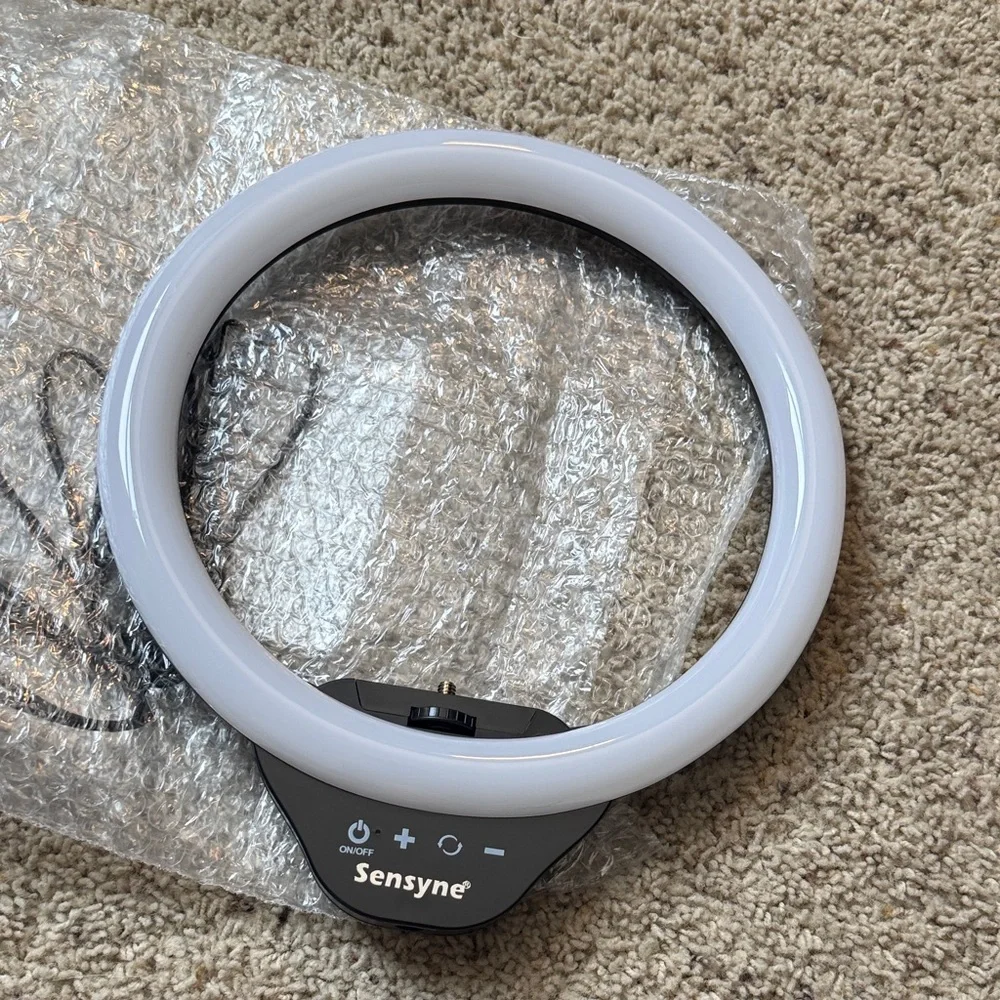 Black Ring Light Set